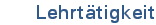 Lehrtätigkeit