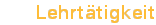 Lehrtätigkeit